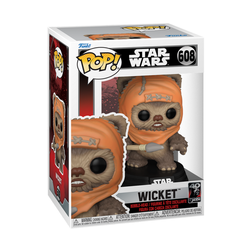 POP! Star Wars - Return of the Jedi 40th Anniversary #608 Wicket